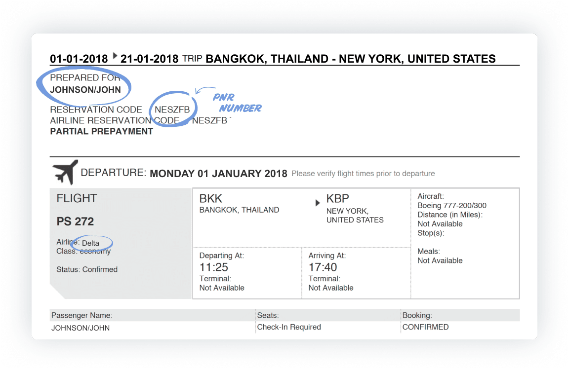 Fake Air Ticket Generator Itinerary Tickets For You Itinerary