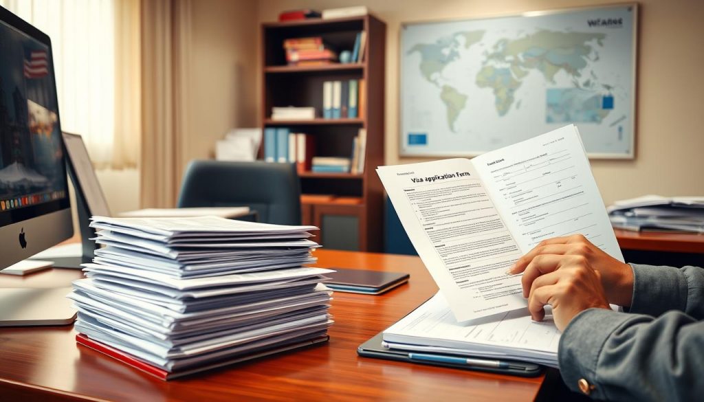 visa application process