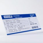 fake ticket, flight itinerary