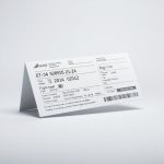 flight reservation or itinerary