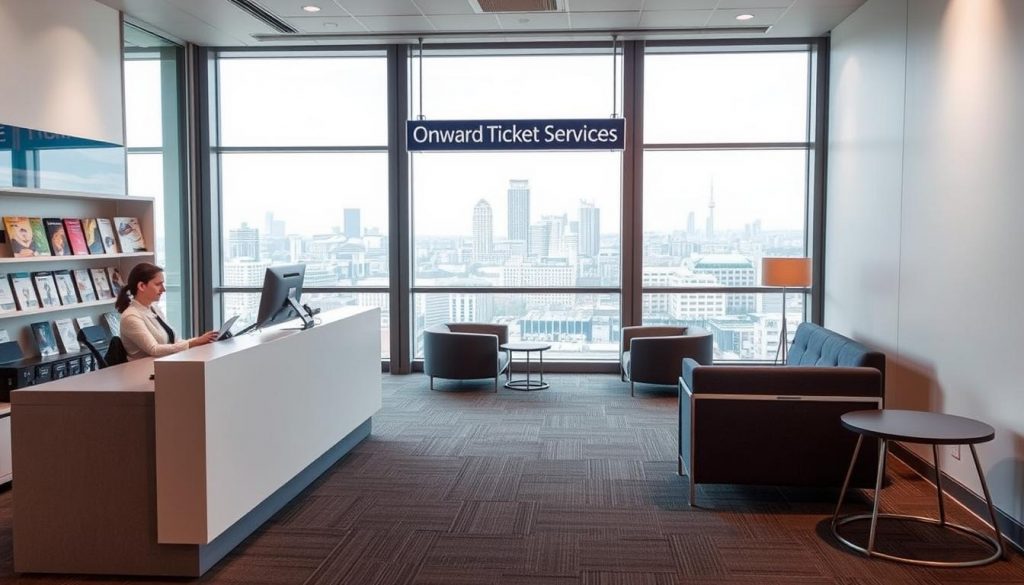 onward ticket services